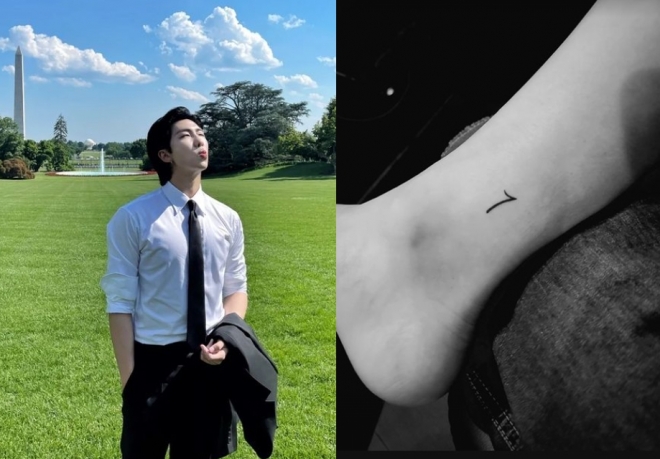 방탄소년단(BTS) RM 인스타그램 캡처