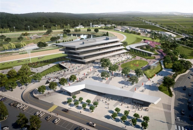 2026년 개장 예정인 영천경마공원 조감도. 영천시 제공
