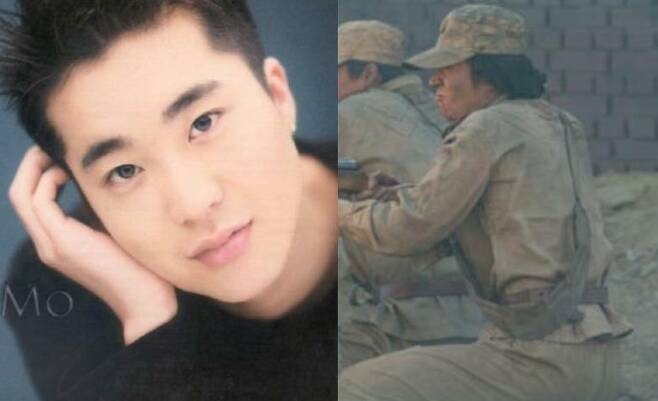 조성모 앨범, 태극기휘날리며 속 장면