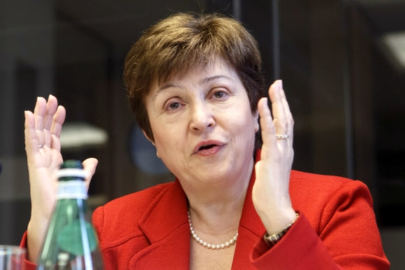 크리스탈리나 게오르기에바 IMF 총재. AP연합뉴스