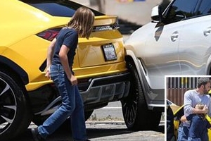 톱스타 10살 아들 람보르기니 운전 사고