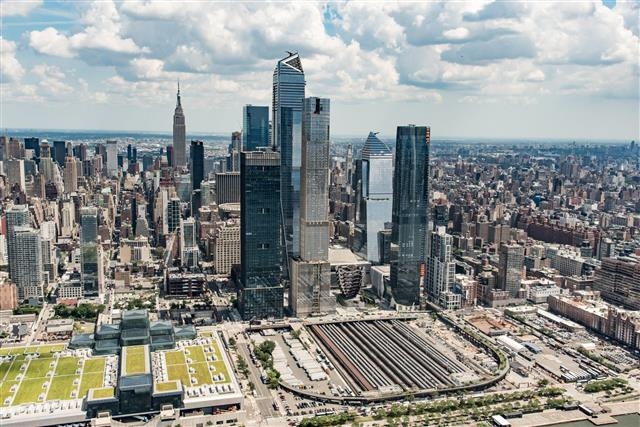 미국 뉴욕 허드슨 야드 전경. 서울시 제공