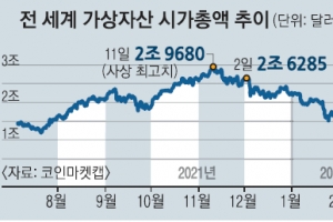 70% 급락 암호화폐… 끝 모를 ‘파산 도미노’