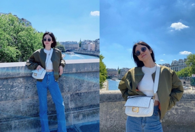 배우 송혜교. SNS 캡처