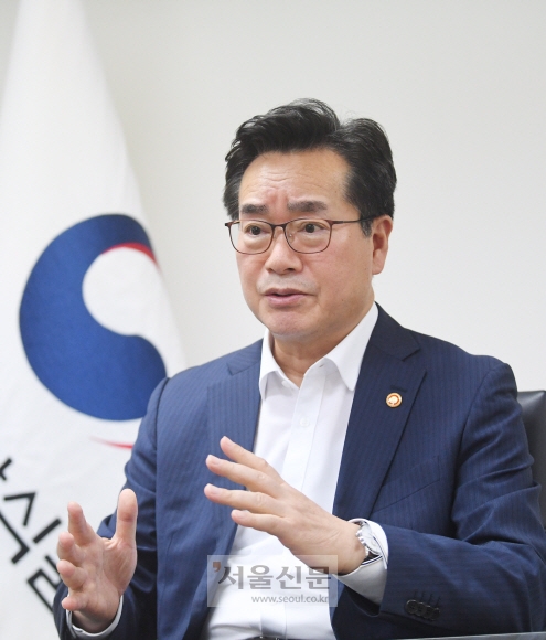 정황근 농림축산식품부 장관. 김명국 선임기자