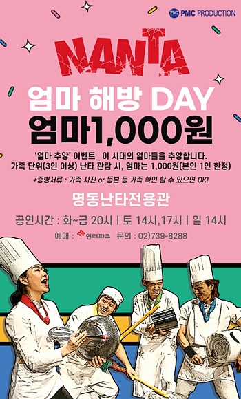 ‘난타’ 공연 포스터