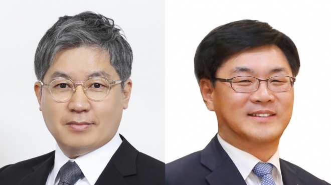 HDC현산, 최익훈(왼쪽)·김회언 각자 대표이사 선임 HDC현대산업개발 제공
