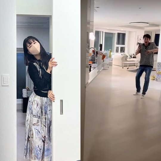 장영란이 남편 한창과 유쾌한 일상을 공개했다. SNS 캡처