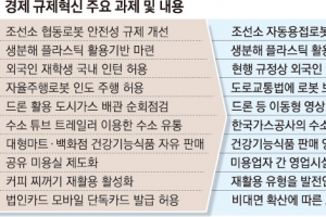 배달 로봇·드론 가스점검… 기업 새사업 ‘길’ 터준다