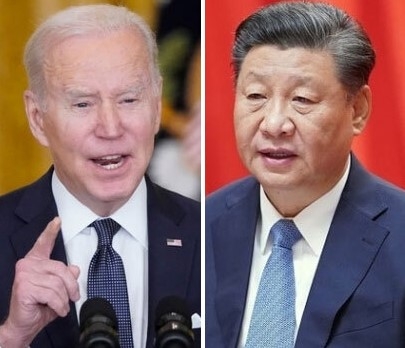 조 바이든(왼쪽) 미국 대통령과 시진핑 중국 국가주석. 서울신문 DB