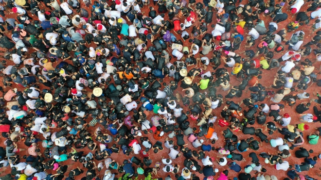 2022 화천 토마토 축제 모습. 화천군 제공
