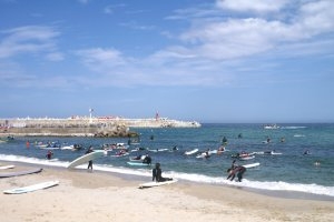 서핑의 고장 양양 해변에서 이달 말부터 10월까지 해수부장관배 서핑대회가 열린다. 양양군 제공