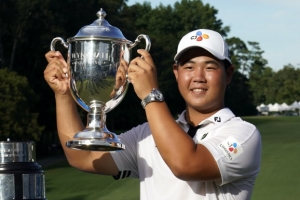 스무살 김주형 한국인 최연소 ‘PGA 챔피언’