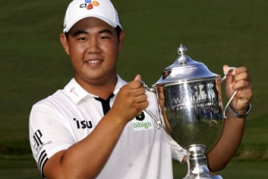 스무살 김주형, 한국인 최연소 ‘PGA 챔피언’
