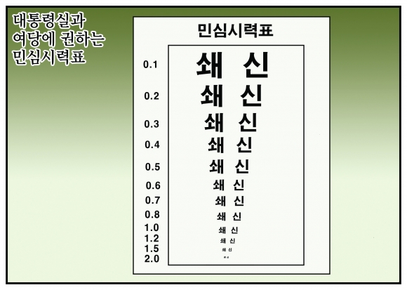 [만평] 조기영의 세상터치 2022년 8월 18일