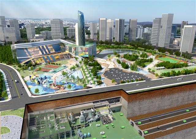 서울시 신규 도심 광역자원회수시설 개념도. 서울시 제공