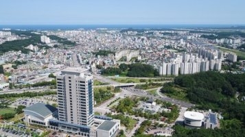 강릉시가 강원지역에서는 처음으로 ‘AI(인공지능) 안부전화, 네이버 클로바 케어콜’ 시범사업을 이달부터 시행한다. 강릉시 전경. 강릉시 제공