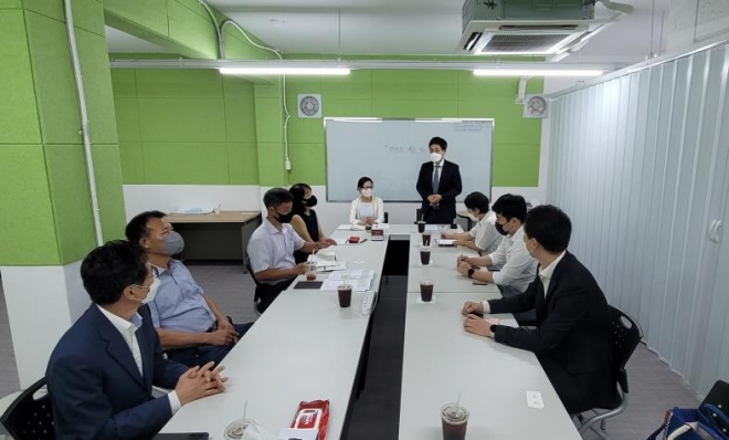 중곡아파트 공공재건축 추진위 사무실