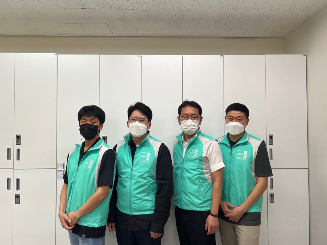 시민들 구한 군포시 공무원.(왼쪽부터 방진서, 장창호, 최현배)