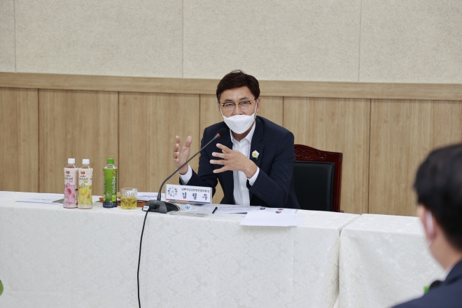 김철우(보성군수) 남해안남중권발전협의회장 