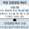 [단독] 檢, 이번엔 예규로 검수완박법 축소