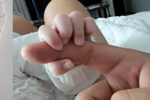 ‘43세 늦깎이 아빠’ 장동민 “♥보물이 첫 손톱 포장해놨어”