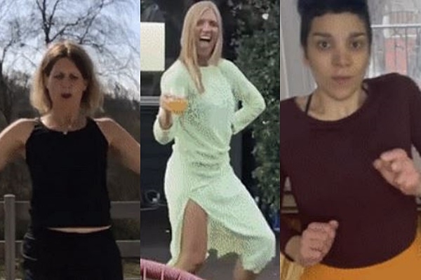 핀란드 총리 지지하며 춤추는 영상 올리는 여성들