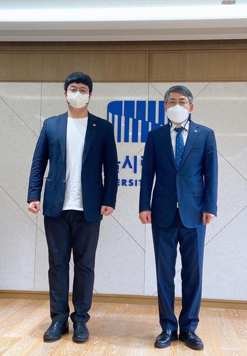 김동욱 서울시의원(왼쪽)