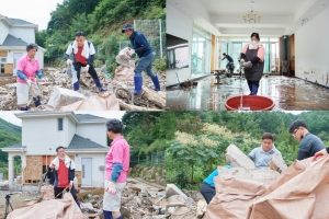 여주시의회, 수해피해 지역 방문 봉사활동