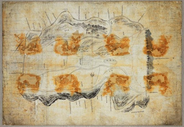 조선시대 병조에 소속된 기관인 사복시가 관장하던 성동구 일대 살곶이 목장을 그린 지도. 제작 시기는 18세기 말, 19세기 초로 추정된다. 사복시는 말 사육 및 전국의 목장, 왕의 가마 등을 관리했다. 서울시 제공