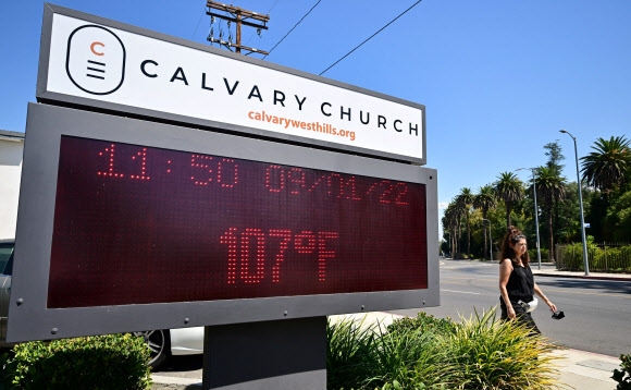 40℃ 늦여름 폭염 시달리는 미 캘리포니아주