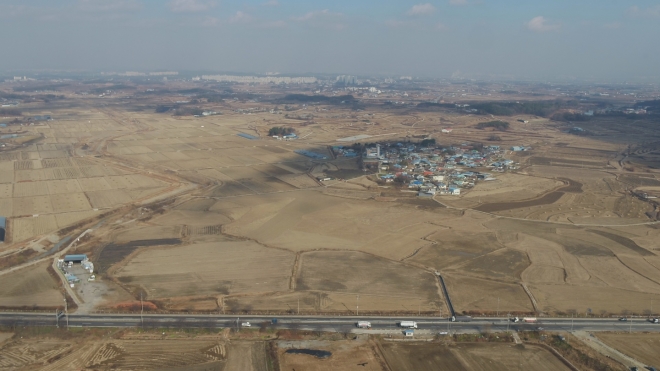 경기 평택 현덕지구 전경. 경기경제자유구역청