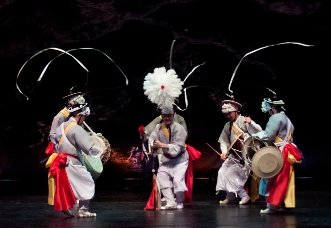 사물놀이 몰개 공연모습. 충북도 제공