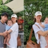 ‘신민철♥’ 혜림, 7개월 아들과 얼굴 크기 똑같네