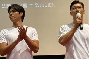 ‘손예진♥’ 현빈, 아기 지켜주려 벌크업 했나