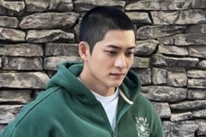 다른 사람 같아…강태오, 입대 앞두고 반삭발