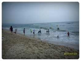 동해 망상,대진해변 일대가 써핑의 명소로 조성된다. 망상해수욕장 모습. 동해시 제공