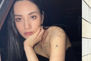 ‘뱀·거미·꽃’ 온몸에 문신 가득…여배우에게 무슨 일이