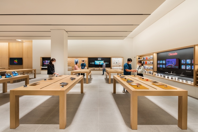 A Apple Store Jamsil será inaugurada no dia 24.