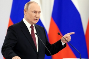 “러에 4개 지역 새로 생겼다”…푸틴, 우크라 점령지 병합 선언