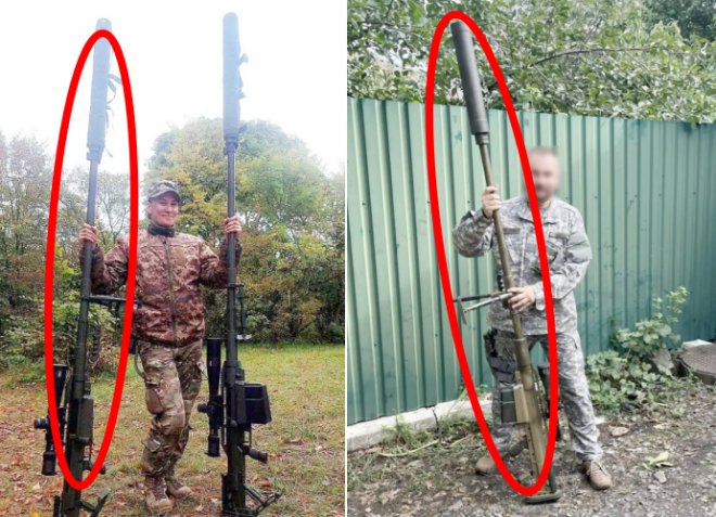 환장거리 대물 저격총 ‘스나이펙스 엘리게이터’를 든 우크라이나 군인