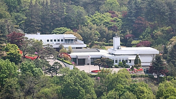 서울 한남동 대통령 공관 전경.  뉴스1 자료사진