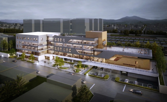 광주역 경제기반형 도시재생 뉴딜사업을 통해 조성될 빛고을창업스테이션 조감도. 광주시 제공