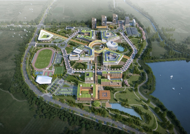 한국에너지공과대학 조감도.