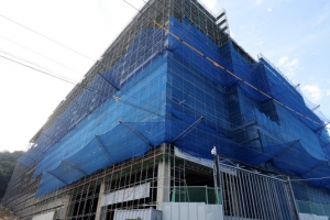 [포토] 근로자 추락사고 발생한 안성시 공사현장