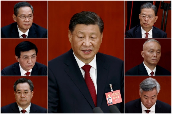 중국 최고지도부에 진출한 시진핑 복심 4인방