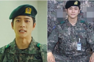 ‘우영우 남친♥’ 강태오, 군대 가더니 각 잡혔다