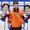 쇼트트랙 월드컵 1500m 샛별 김길리 금메달, 최민정은 동메달