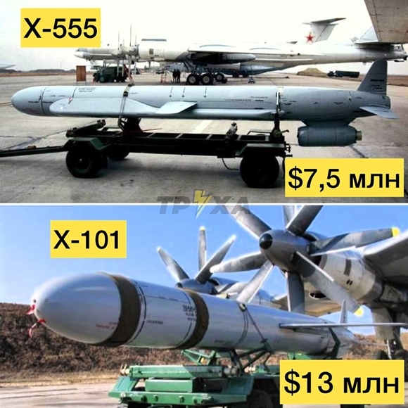31일(현지시간) 우크라이나 공군은 러시아군이 이날 오전 7시부터 카스피해 북쪽과 로스토프주 볼고돈스크의 러시아 영공에서 투폴례프(Tu)-95, 투폴례프(Tu)-160 전략폭격기가 50기의 X-101, X-555 순항 미사일을 발사했으며, 그 중 44기를 격추했다고 밝혔다.  뜨루하 자료사진