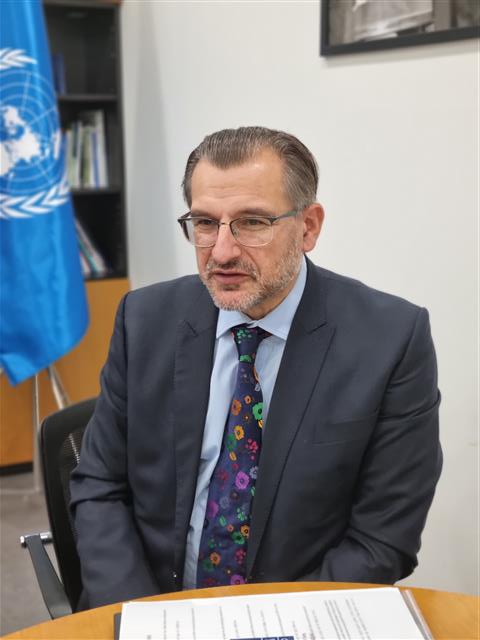 데이비드 베어필드 유엔개발계획(UNDP) 인사국장